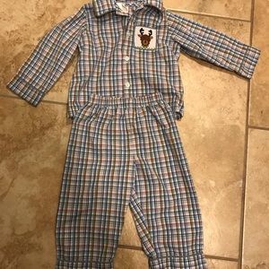 Christmas pajamas, excellent condition